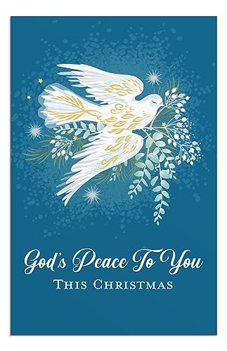 God's Peace to You This Christmas - Inspirational Christmas Dove Cards - 18 Boxed Cards and Envelopes, KJV - Image 2