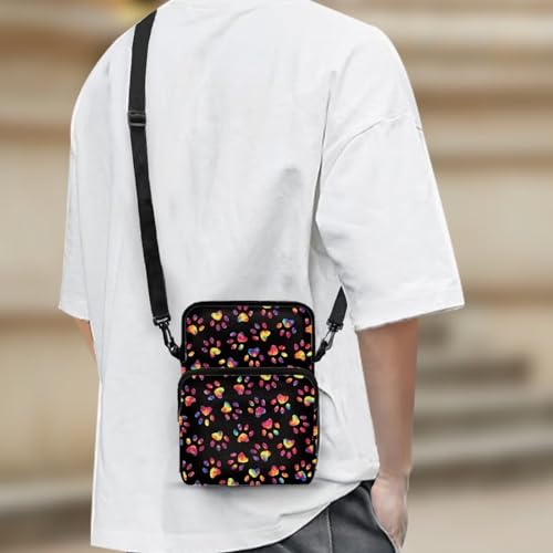 Crossbody Phone Bag Shoulder Arm Bag Cell Phone Purse Key Holder Credit Card Organiser Wallet3