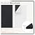BUBOS 2-Pack Fabric Acoustic Panels 23.6x11.8x1", Self-Adhesive Sound Panel