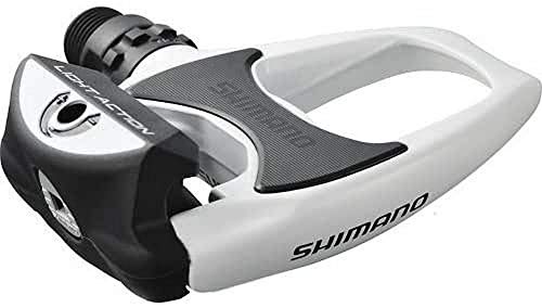 Shimano PD-R540 - Pedali da Strada Light Action Speed SL, Colore: Bianco