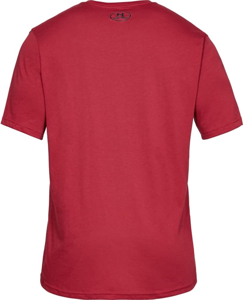 Under Armour Men's Sportstyle Left Chest Short-sleeve T-shirt Standard X-Large Aruba Red (651)/Black