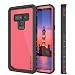 Galaxy Note 9 Waterproof Case, Punkcase [StudStar Series] [Slim Fit] [IP68 Certified] [Shockproof] [Dirtproof] [Snowproof] Armor Cover for Samsung Galaxy Note 9 [Pink]