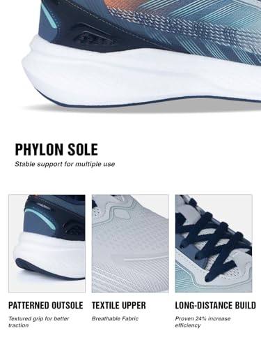 Image of XTEP Mens Dynamic Foam Midsole Lightweight Running Shoe I Quick Rebound Cushioning I Impact Protection I Stable Comfort I Performance Training I Sports Shoe