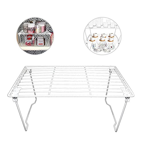 Prateleira Empilhável Dobrável Organizador Armários Multiuso