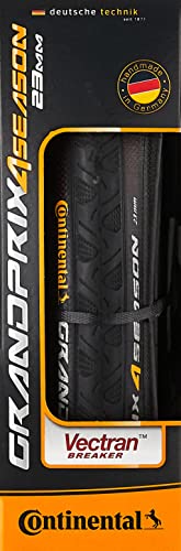 Continental Grand Prix 4-Season Bicycle Tire (700X23, Wire Beaded, Black) #TOP2