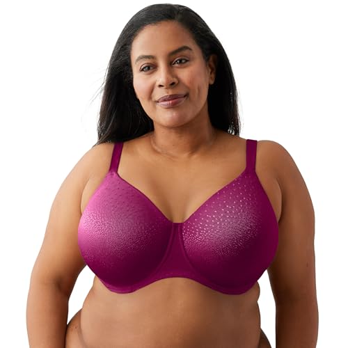 Wacoal Women's Back Appeal Unlined Full Coverage Underwire Bra, H-k Cup, 855403