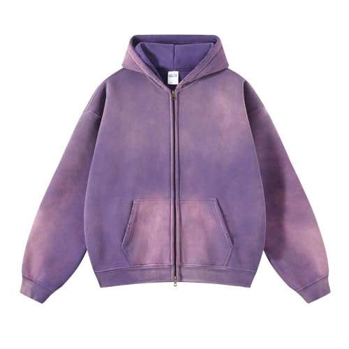 Sweat à capuche en coton premium vintage avec des finitions soignées