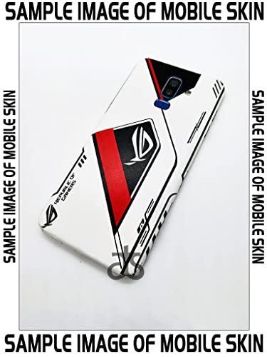 Image of AtOdds - Mobile Back Skin Sticker Wrap Compatible with Samsung Galaxy A51 (Coverage - Back+Camera+Sides) (Rog Red)