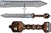 AHAFR Roman Gladius Sword 26