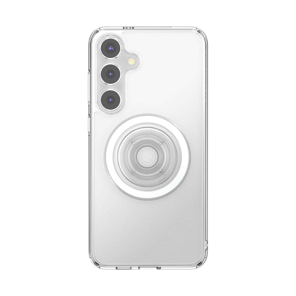 PopSockets Samsung Galaxy S24+ Phone Case MagSafe- Clear