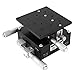 3 - Axes Linear Stage Trimming Platform, Manual Micrometer, 90 x 90mm - High Precision Positioning, Industrial and Optical Use