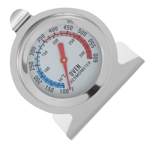 BEBEMOKO Kitchen Cooking Thermometer Stainless Steel Instant Read Oven Thermometer for Barbecue Smoker and Baking Temperature Gauge from Compact and Easy to Use Chef