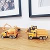RECIÉNACIDOS - Conjunto de 6 Coches de Construcción Metálicos para Niños (3-6 años) - Juguete Educativo y Duradero para Aprender y Jugar con Camiones y Maquinaria #5
