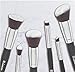 Foundation Blush Powder Brush Set - Eyeshadow Kabuki Brushes, 6 Piece Essential Makeup Brush Kit - Top Choice Premium Quality Synthetic Bristles