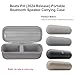 Elonbo Carrying Case ​for Beats Pill (2024 Release)-Portable Bluetooth Speaker, Beats Pill Speaker Travel Bag Storage Holder, Mesh Pocket Fits Charger, Light Gray
