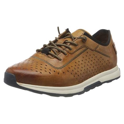 bugatti 311A2W022100, Zapatillas Hombre, Coñac, 42 EU