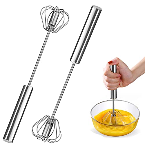 Batidor Manual De Cocina - Mezclador De Mano Para Huevos, Cremas Y Más - Incluye Varillas, Color Rojo, Marca Apex