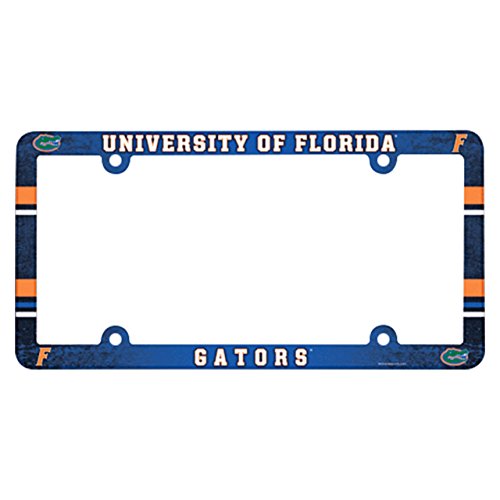 NCAA License Plate with Full Color Frame, Florida Gators