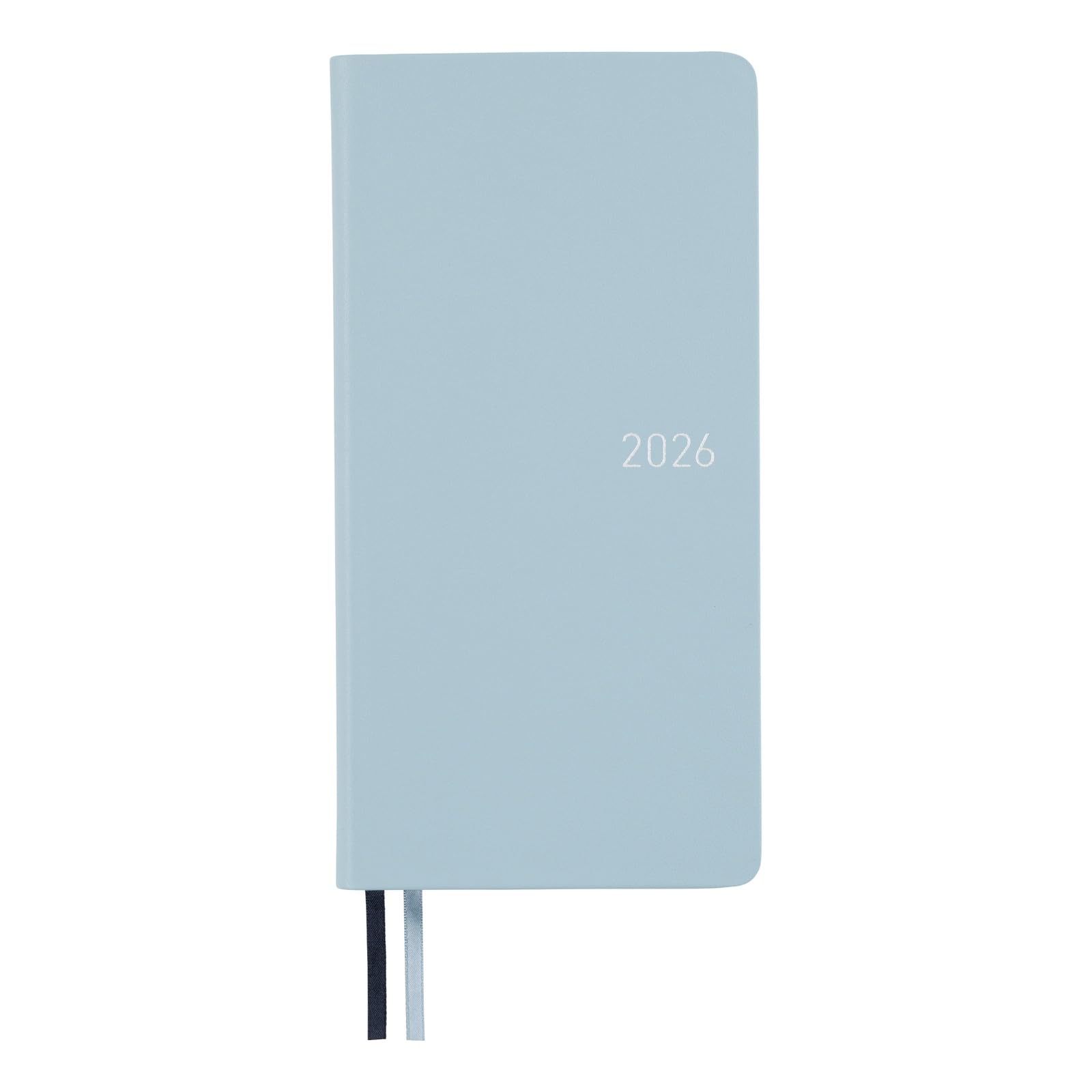 Hobonichi Techo Weeks Fine Classic 2026 Snow Blue Cowhide Planner Japan