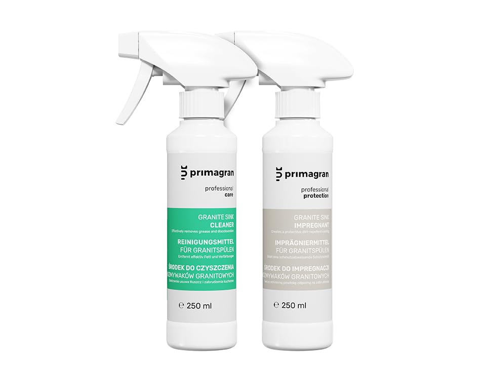 Kit de limpieza e impregnación para fregaderos de granito Primagran®