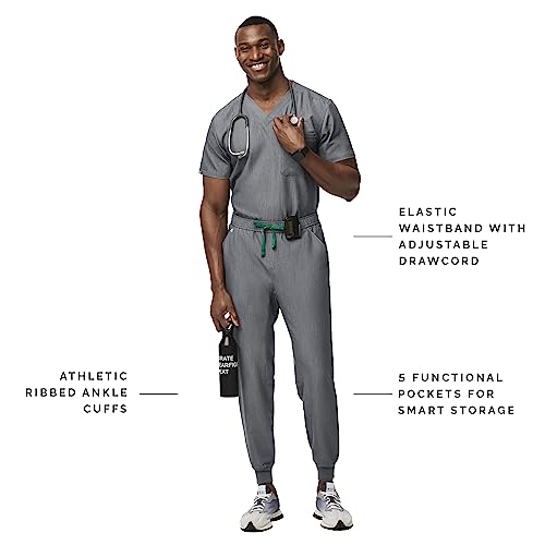 Figs Tansen Jogger Scrub Pants For Men - Graphite, M #TOP1