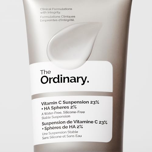 Image of The Ordinary Vitamin C Suspension 23% + HA Spheres 2%, Brightening Serum with Pure L-Ascorbic Acid, 30ml