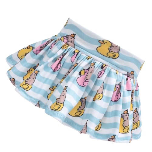 Image of CuteBone Dog Bikini Dress, Stylish Swimsuit Costume for Small Dogs, Comfortable & Adjustable Puppy Bathing Suit, Soft Outfit Pet Apparel for Beach, Pool and Summer Fun DB37XS