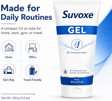 Suvoxe Gel Analgésico with Boswellia & Glucosamine - 5