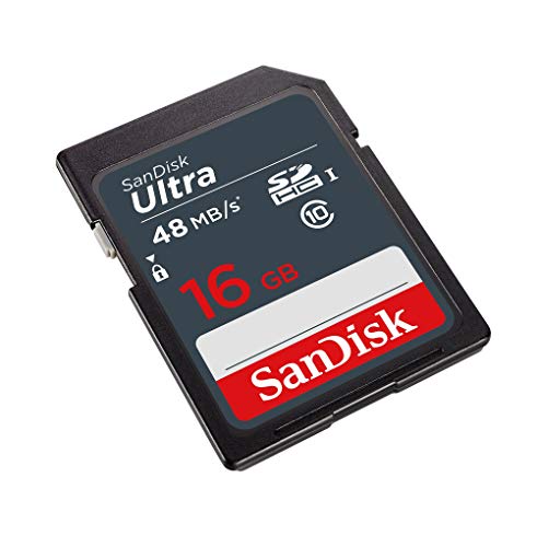 SanDisk Ultra 16GB SD SDHC Memory Flash Card UHS-I Class 10 Read Speed up to 48MB/s 320X SDSDUNB-016G-GN3IN Wholesale Lot