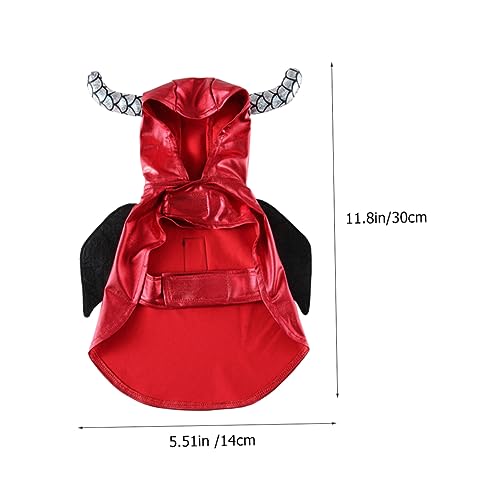 Disfraz Halloween para Perro BESPORTBLE Polyester miniatura 3