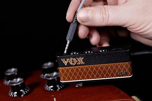 Image of Vox amPlug 3 AC30 Headphone Guitar Amplifier w /Stereo FX, Tremolo, Speaker Emulation, Built-in Rhythms, and Aux in