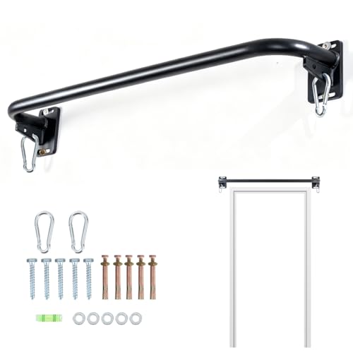 StudMounted-Wall-Pull-Up-Bar-DrillRequired-ChinUp-Bar-for-Home-Gym Stud‑Mounted Wall Pull Up Bar, Drill‑Required Chin‑Up Bar for Home Gym - Image 1