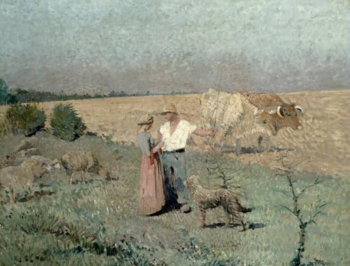 Imagen lienzo i pastori di Henri en gran formato 60x90cm que realza tus paredes