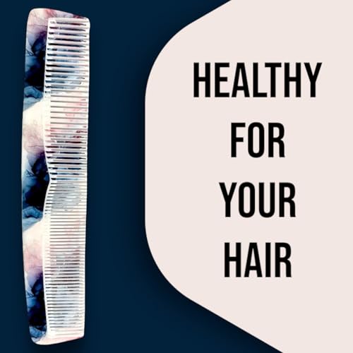 Image of Hair Comb for Men and Women - Set of 4Pcs Made with Virgin Quality Raw Material with Smooth Teeth for Healthy Hair, Detangling, Hairstyling Graduated Combs Set