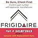 GENUINE Frigidaire 241872513 Gasket for Refrigerator