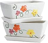 ：DIMENSION : Longueur du pot de fleurs * hauteur : 20 * 9 cm