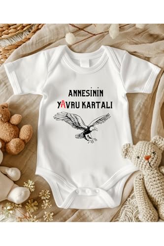 Lupi Taraftar Temalı Bebek Zıbın Temalı Anne Yazılı Zıbın, Cranberry, 9 Ay