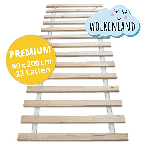 Rollrost Wolkenland Premium Rolllattenrost für Betten
