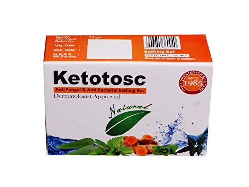 antifungal soap,anti itching soap,good for all types of skin by tosc (pack of 2)