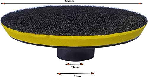 Image of INDITRUST Heavy duty 5inch backing pad Size M14 Metal Polisher