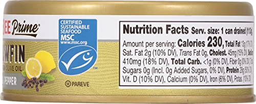 Image of Bumble Bee Prime Lemon & Pepper Yellowfin Tuna, 5 oz