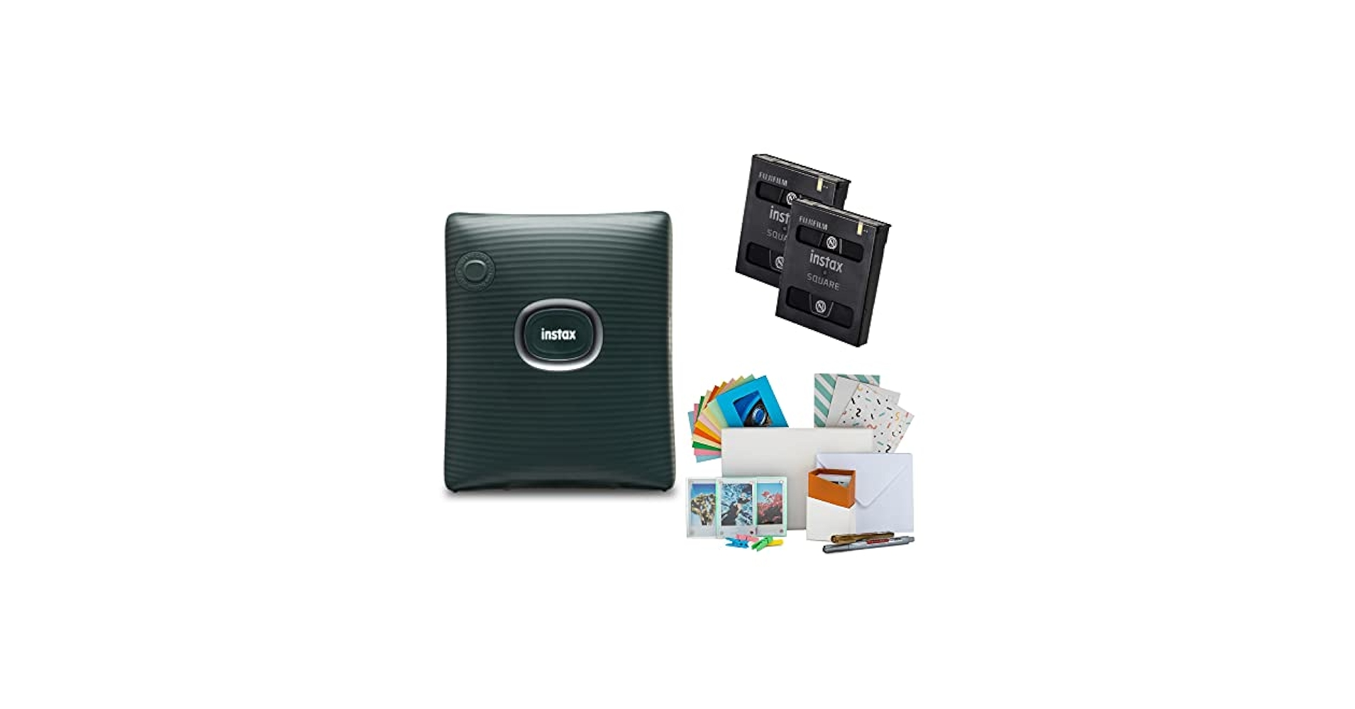 instax SQUARE Link 本体 Amazon.com : Fujifilm INSTAX Square Link Instant Printer
