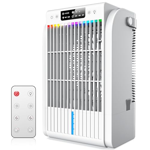 Portable Air Conditioners Fan,JYew AI Evaporative Mini Room Air Conditioners,Portable AC Unit Air...