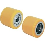Rollen für Palette Trucks mit Blickle Extrathane Polyurethan-Lauffläche, mit Edelstahl Rad Center