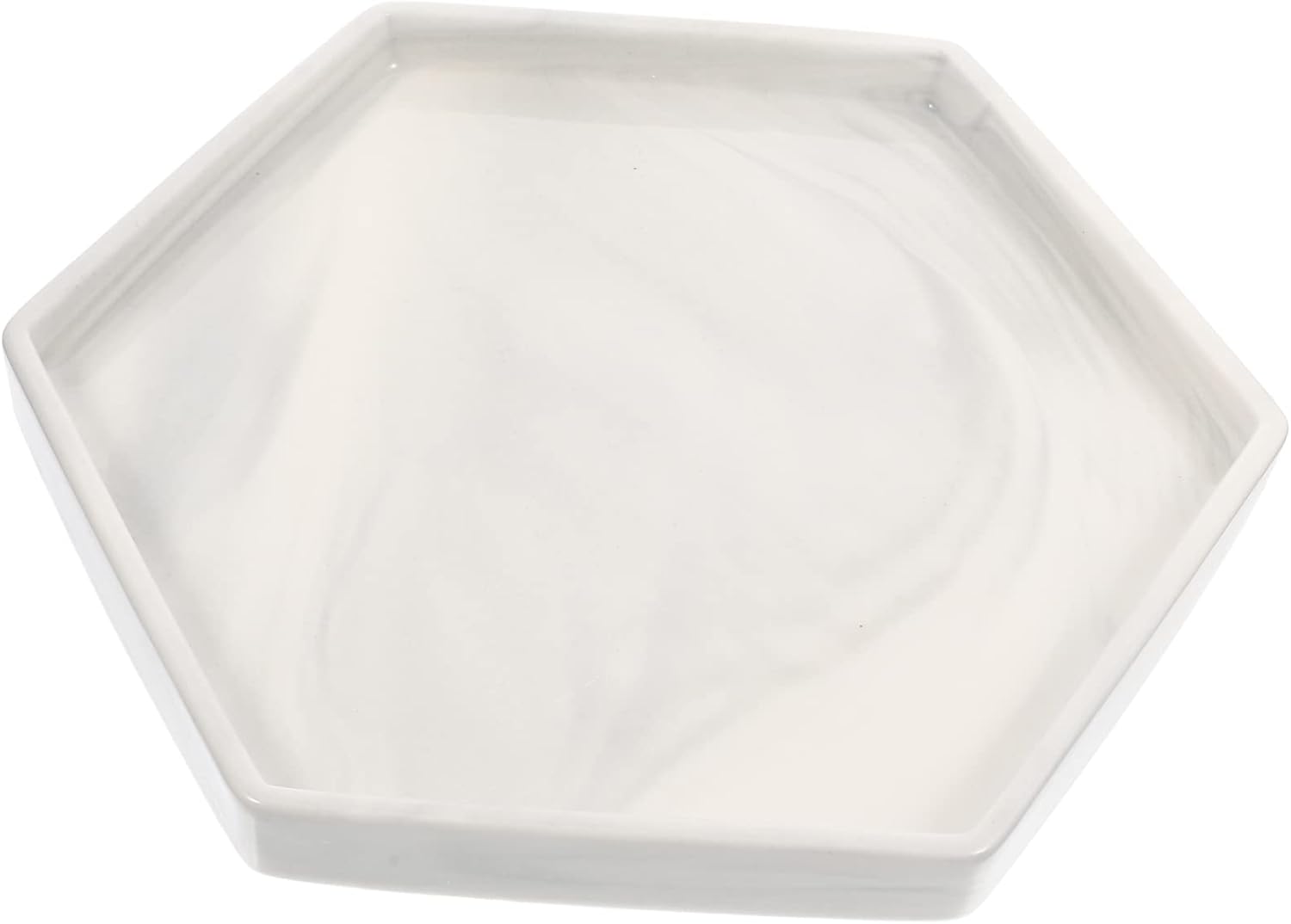 Bathroom Vanity Tray Decorative Ceramic Tray for Jewelry Display and Easy to Clean for and Jewelry Stores