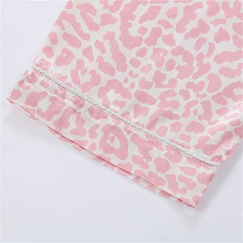 Girls Shorts Pajamas Sets 2pc Floral Print Button Open Front Pj Outfits Soft Lightweight Summer Casual Sleepwear2