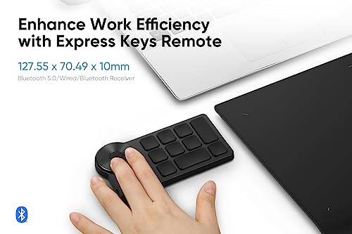 Image of XPPen Wireless Drawing Tablet Deco Pro LW 2nd, 11 Inch Bluetooth Computer Graphics Tablet with X3 Pro Stylus & Mini Key-dial, Digital Drawing Pad for Animation, Digital Art, Video Editing