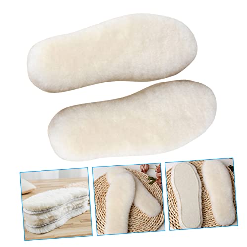 5 pares de plantillas de forro polar para zapatos de invierno miniatura 6