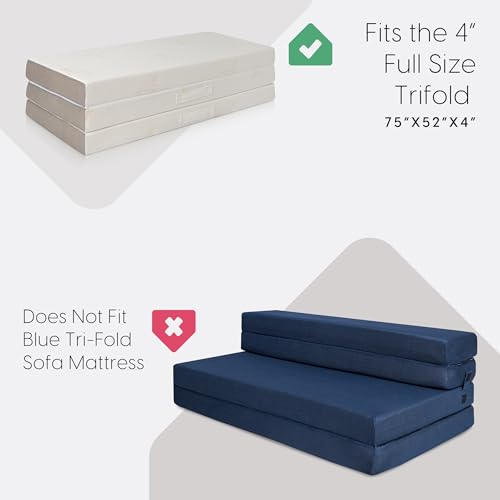 Image of Milliard Carry Case for the Tri Folding Mattress Full Size (75 inch x 52 inchx 4 inch) (Mattress NOT Included)