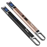 Notification de la batterie : il s'agit du briquet à arc SUPRUS amélioré qui peut afficher le volume de la batterie en temps réel. Lorsque 4 lumières LED sur le corps s'allument, il est complètement chargé.